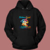 October Girl Hippie Lips Whisper Vintage Hoodie