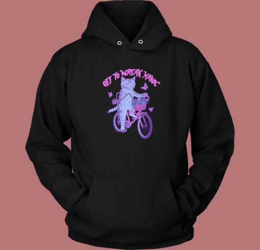 Off To Wreak Havoc Graphic Hoodie Style Off To Wreak Havoc Graphic Hoodie Style