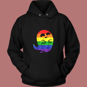 Official Ghost Halloween Gay Funny Scary Vintage Hoodie