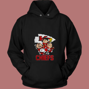 Official Kansas City Chiefs Peanuts 80s Hoodie