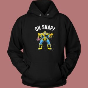 Oh Snap Thanos Hoodie Style