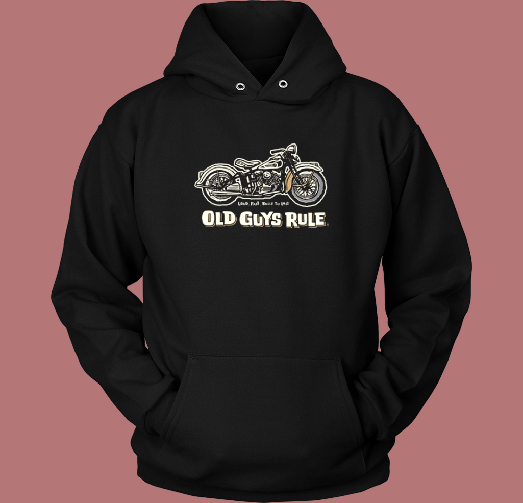 Old Guys Rule Motorcycle Hoodie Style Old Guys Rule Motorcycle Hoodie Style