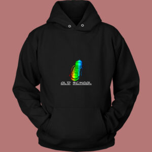 Old School Vintage Sneakers 80s Hoodie
