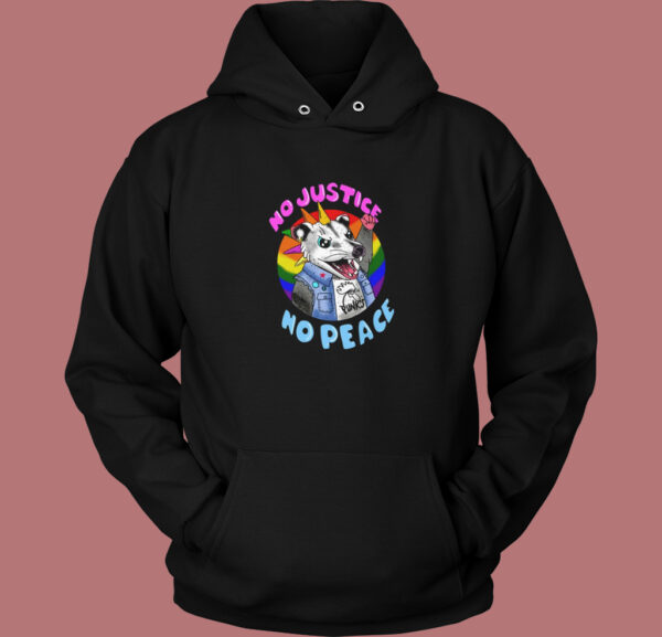 Opsum No Justice No Peace Hoodie Style