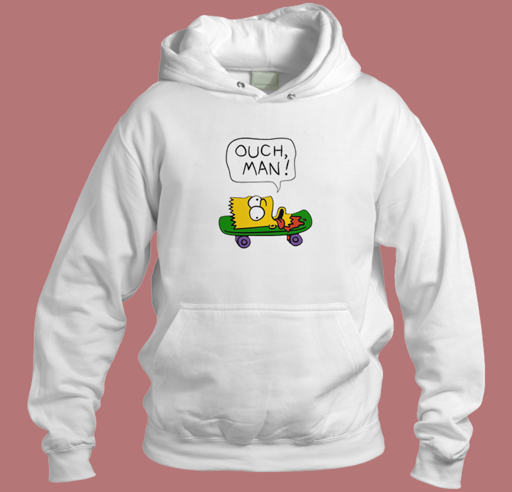 Ouch Man The Simpsons Hoodie Style Ouch Man The Simpsons Hoodie Style