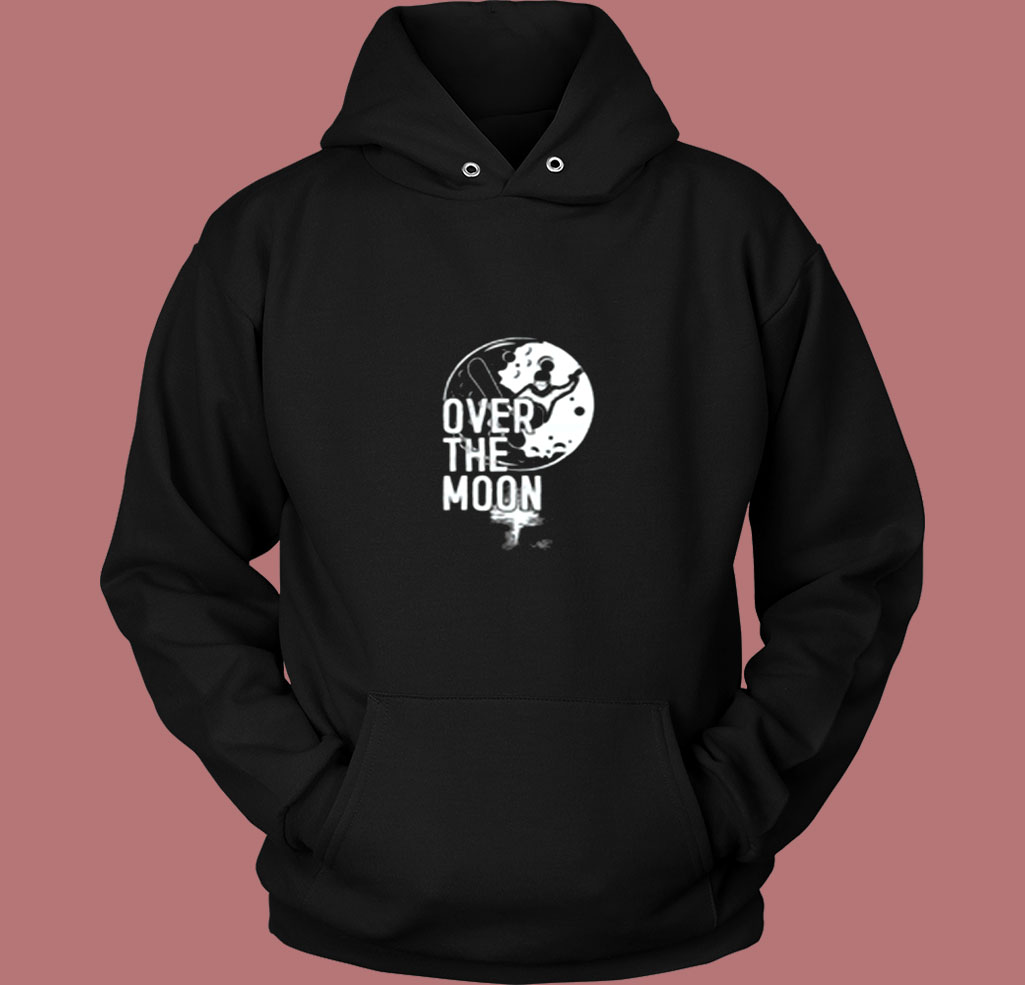 Over The Moon Vintage Hoodie Over The Moon Vintage Hoodie