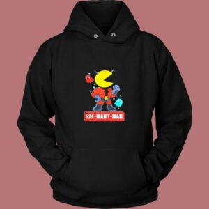 Pac Man Man Vintage Hoodie