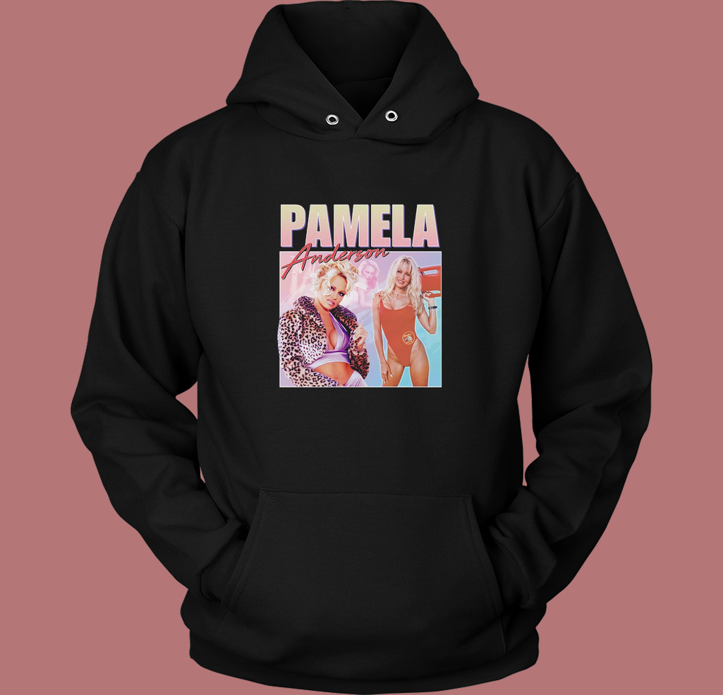 Pamela Anderson Homage Hoodie Style Pamela Anderson Homage Hoodie Style