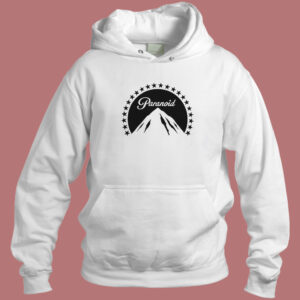 Paramount Paranoid Logo Parody Hoodie Style