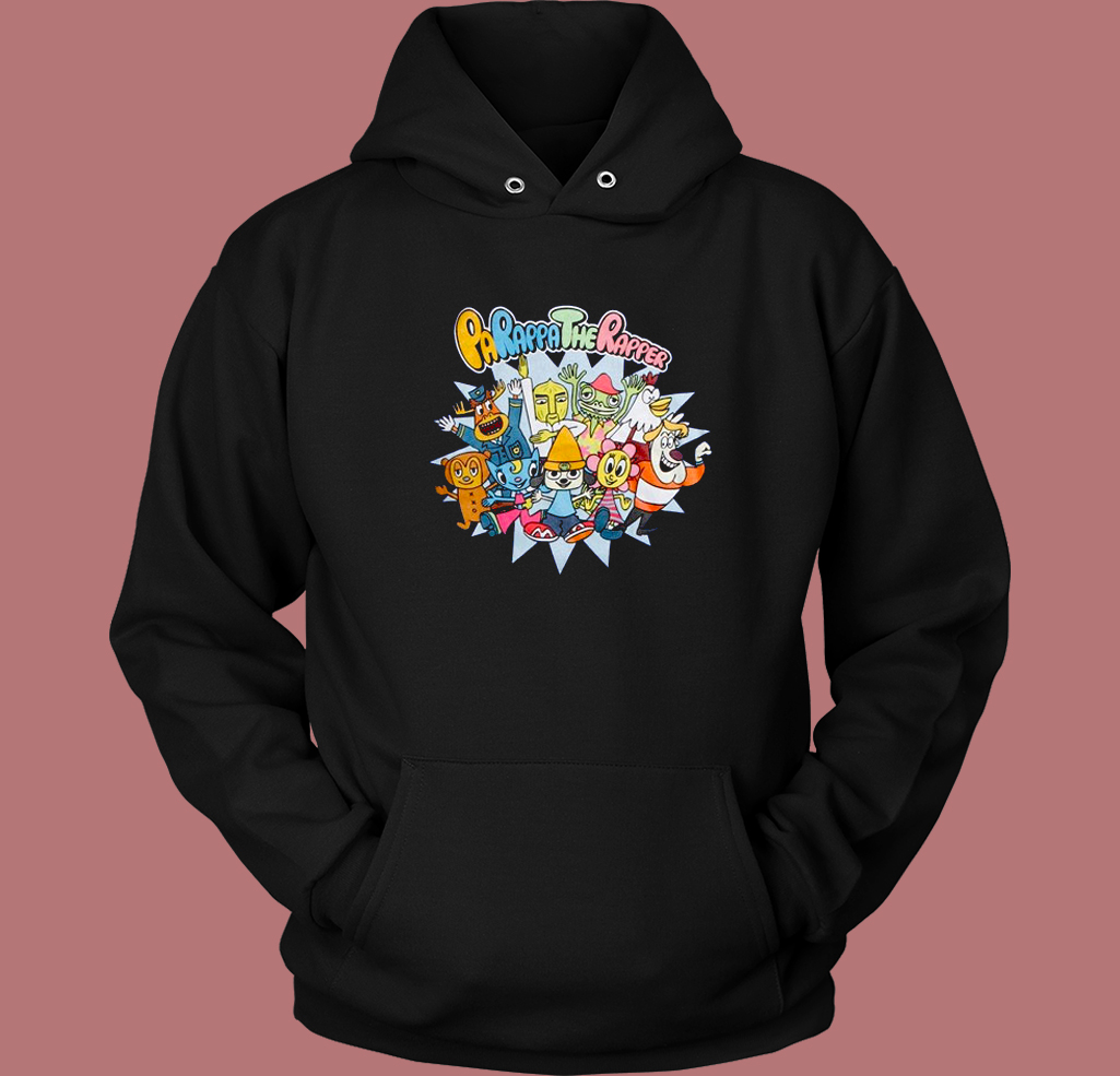 Parappa The Rapper Group Hoodie Style Parappa The Rapper Group Hoodie Style