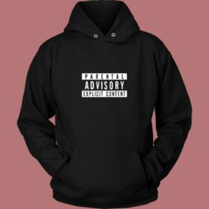 Parental Advisory Explicit Content Vintage Hoodie 2