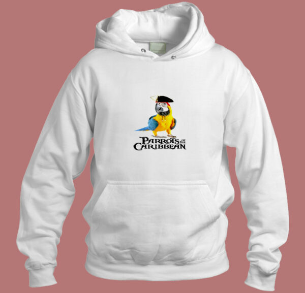Parrots Of The Caribbean Pirates Halloween Costume Aesthetic Hoodie Style