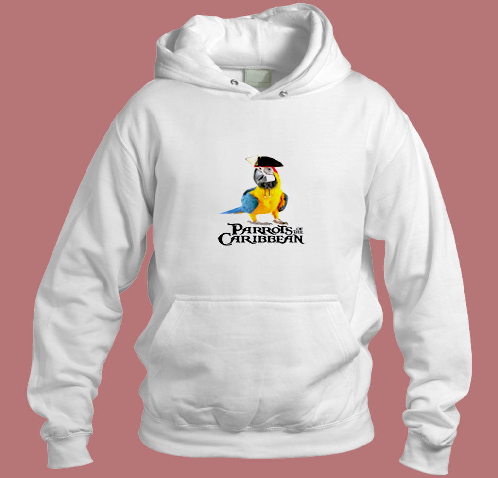 Parrots Of The Caribbean Pirates Halloween Costume Aesthetic Hoodie Style Parrots Of The Caribbean Pirates Halloween Costume Aesthetic Hoodie Style