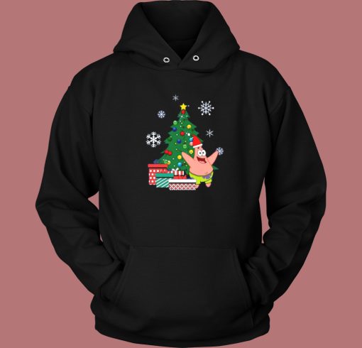 Patrick Around Christmas Tree Hoodie Style Patrick Around Christmas Tree Hoodie Style