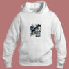 Patriotic Wolf American Flag Aesthetic Hoodie Style