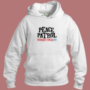 Peace Patrol Woodstock 99 Hoodie Style