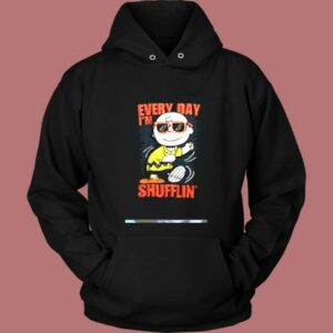 Peanuts Charlie Brown Shufflin Vintage Hoodie