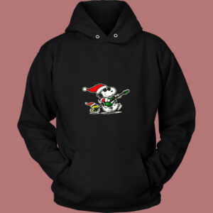 Peanuts Christmas Snoopy And Woodstock Vintage Hoodie