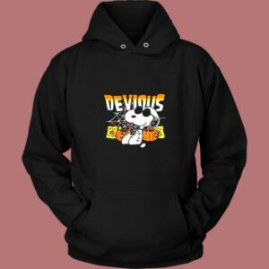 Peanuts Snoopy Devious Halloween Vintage Hoodie