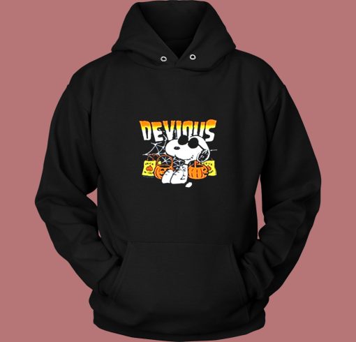 Peanuts Snoopy Devious Halloween Vintage Hoodie Peanuts Snoopy Devious Halloween Vintage Hoodie