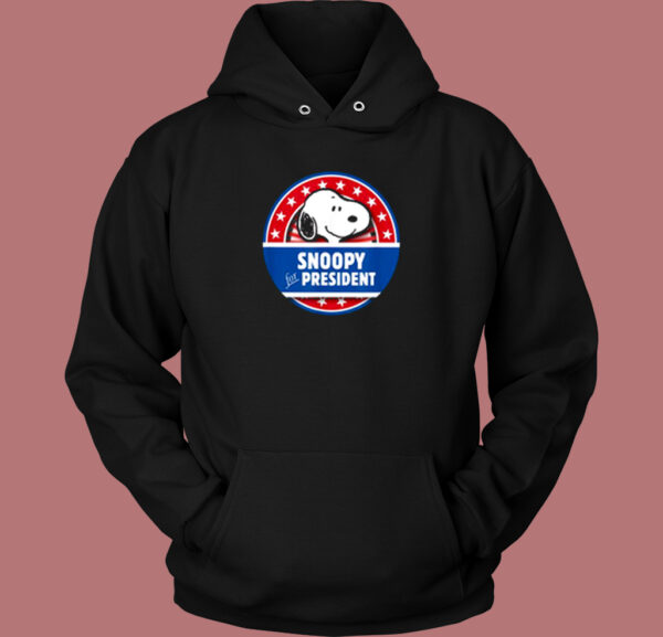 Peanuts Snoopy For President Hoodie Style