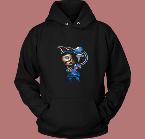 Pennywise Hugging Tennessee Titans Vintage Hoodie
