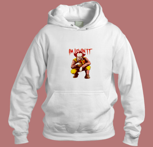 Pennywise Parody Mcdonalds Funny Aesthetic Hoodie Style