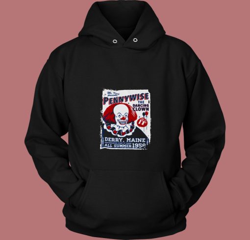 Pennywise The Danicing Clown 80s Hoodie Pennywise The Danicing Clown 80s Hoodie