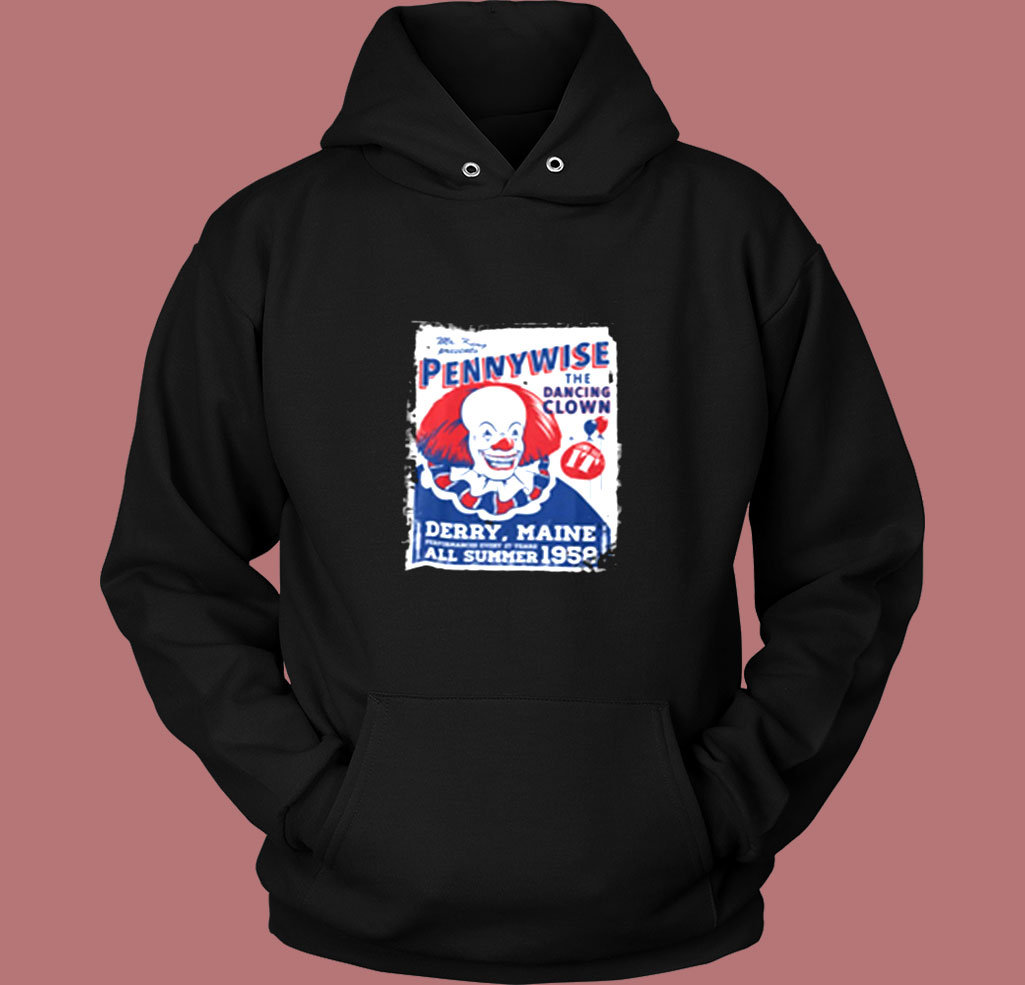 Pennywise The Danicing Clown Vintage Hoodie Pennywise The Danicing Clown Vintage Hoodie