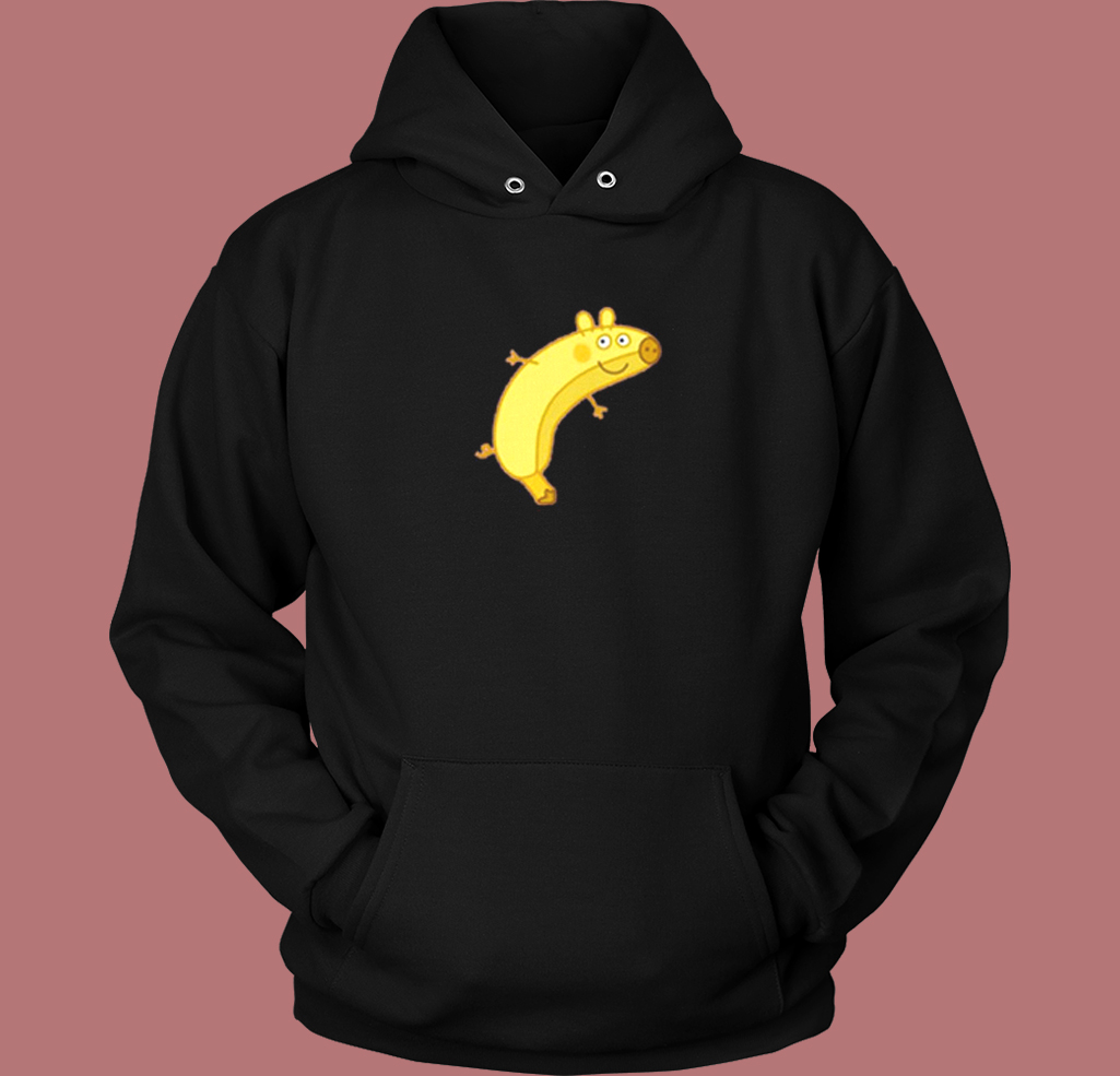 Peppa Pig Banana Hoodie Style On Sale Peppa Pig Banana Hoodie Style On Sale