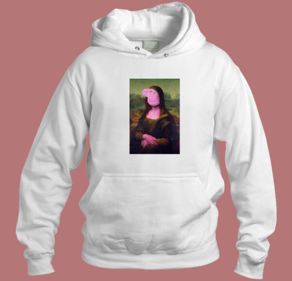 Peppa Pig Mona Lisa Hoodie Style