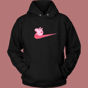 Peppa Pig Nike Parody Hoodie Style