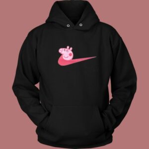 Peppa Pig Nike Parody Hoodie Style