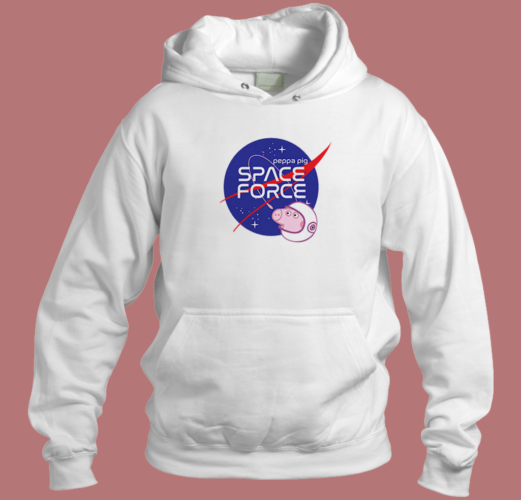 Peppa Pig Space Force Hoodie Style Peppa Pig Space Force Hoodie Style