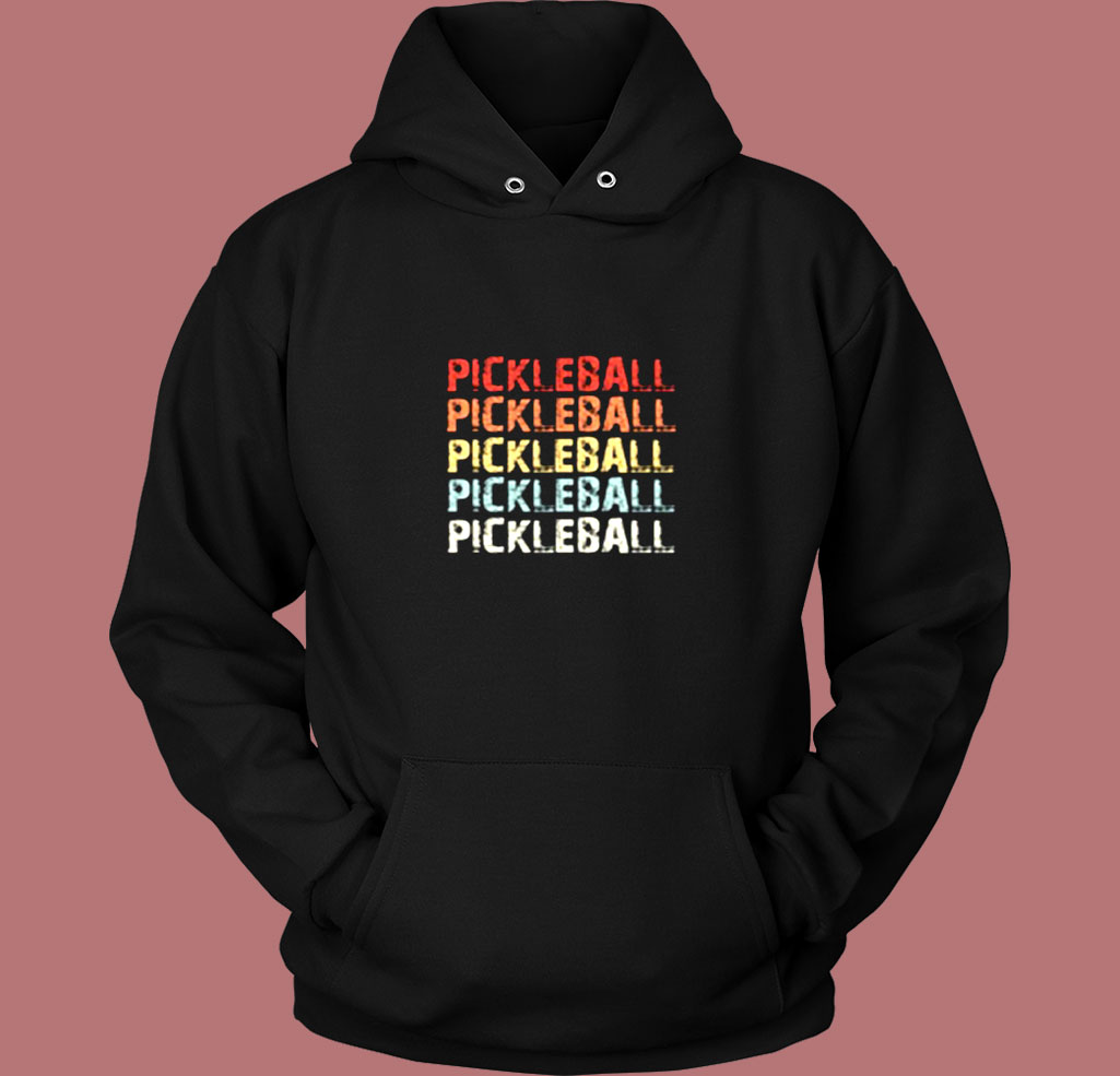 Pickleball Retro Vintage Hoodie Pickleball Retro Vintage Hoodie