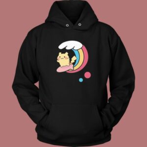 Pikachu Funny Surfer Hoodie Style On Sale