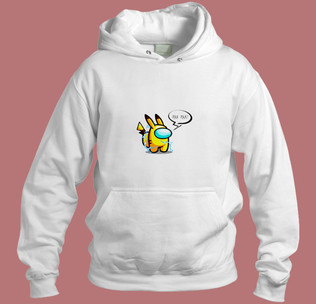 Pikachu Impostor Funny Gaming Aesthetic Hoodie Style Pikachu Impostor Funny Gaming Aesthetic Hoodie Style