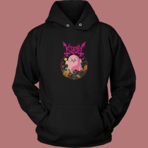 Pink Ghost Kirby Hoodie Style