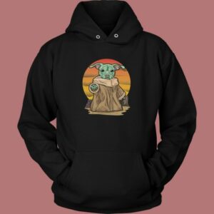 Pit Bull Baby Yoda Hoodie Style