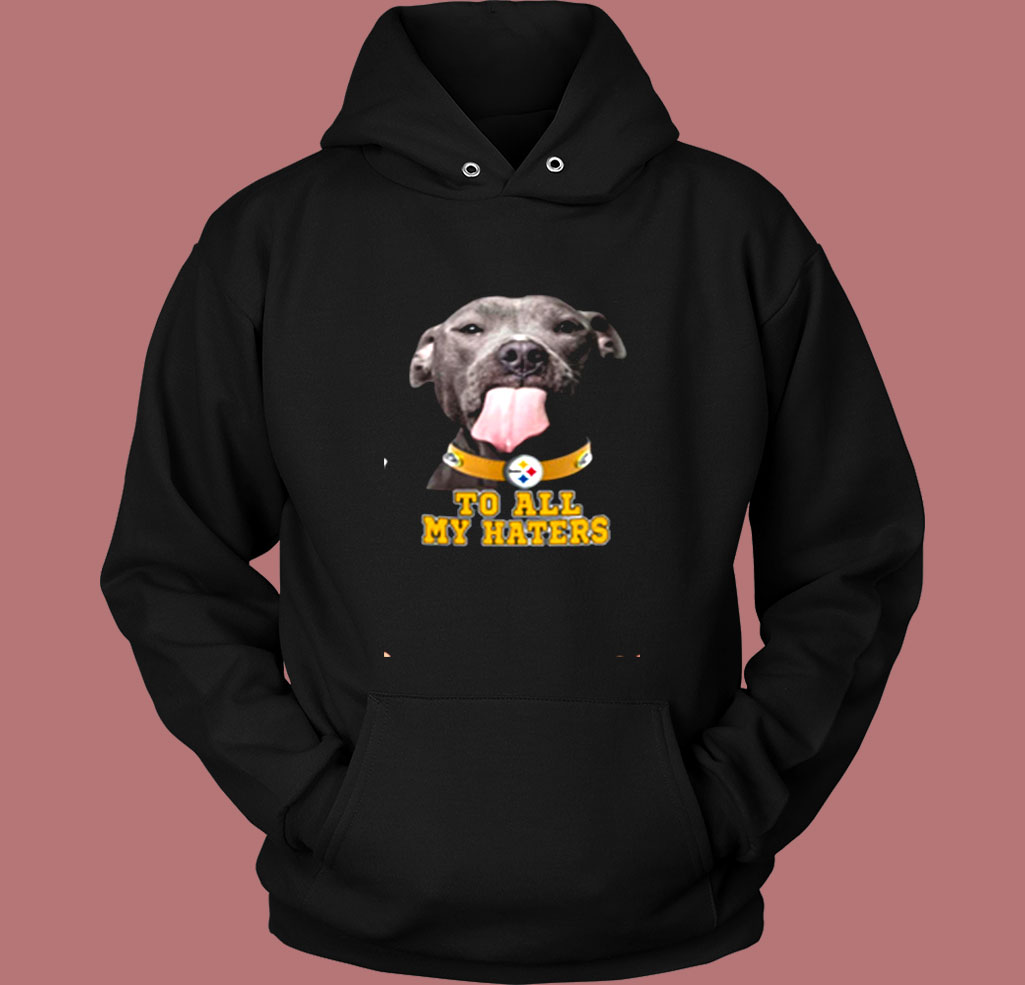 Pittsburgh Steelers To All My Haters Vintage Hoodie Pittsburgh Steelers To All My Haters Vintage Hoodie
