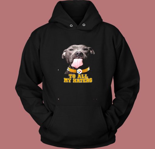 Pittsburgh Steelers To All My Haters Vintage Hoodie Pittsburgh Steelers To All My Haters Vintage Hoodie
