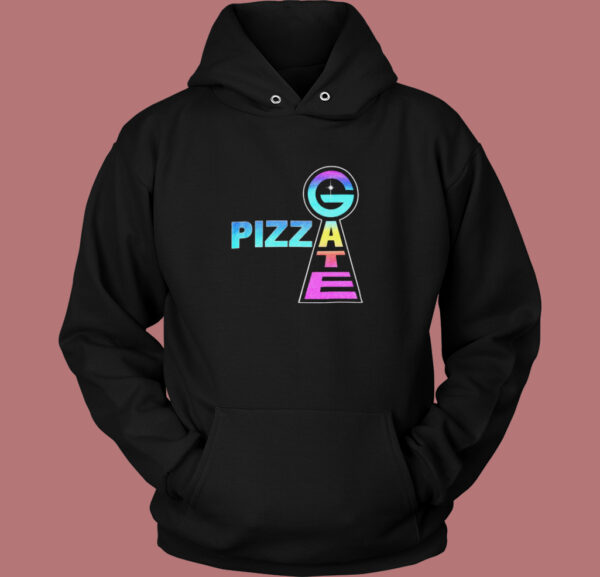 Pizza Gate Graphic Hoodie Style