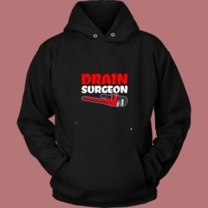 Plumber Plumbing Drain Surgeon Vintage Hoodie