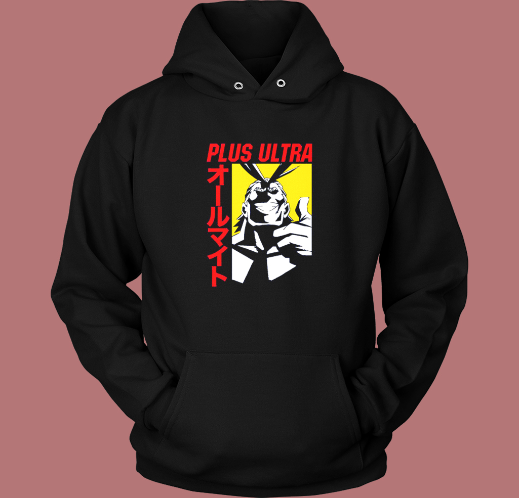 Plus Ultra All Might My Hero Academia Hoodie Style Plus Ultra All Might My Hero Academia Hoodie Style
