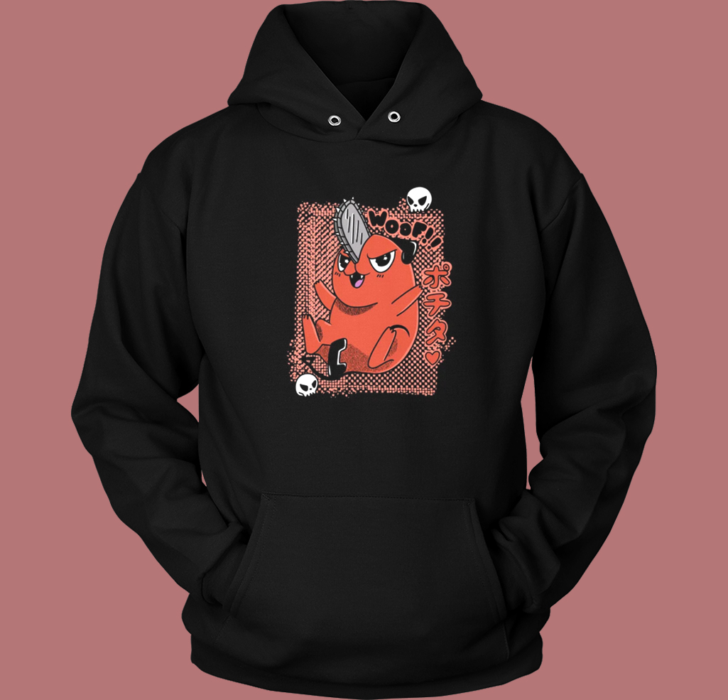 Pochita Chainsaw Funny Hoodie Style Pochita Chainsaw Funny Hoodie Style