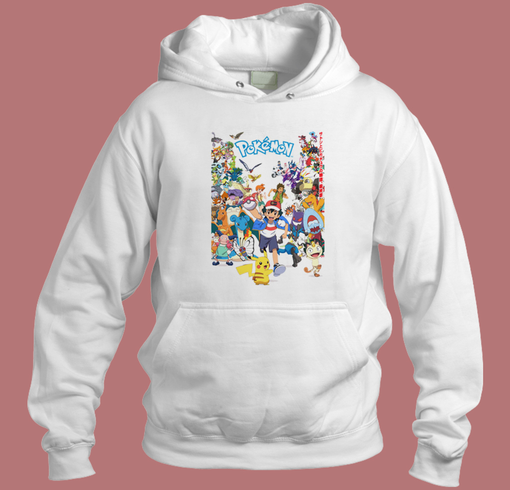 Pokemon Ash Ketchum Goodbye Hoodie Style Pokemon Ash Ketchum Goodbye Hoodie Style