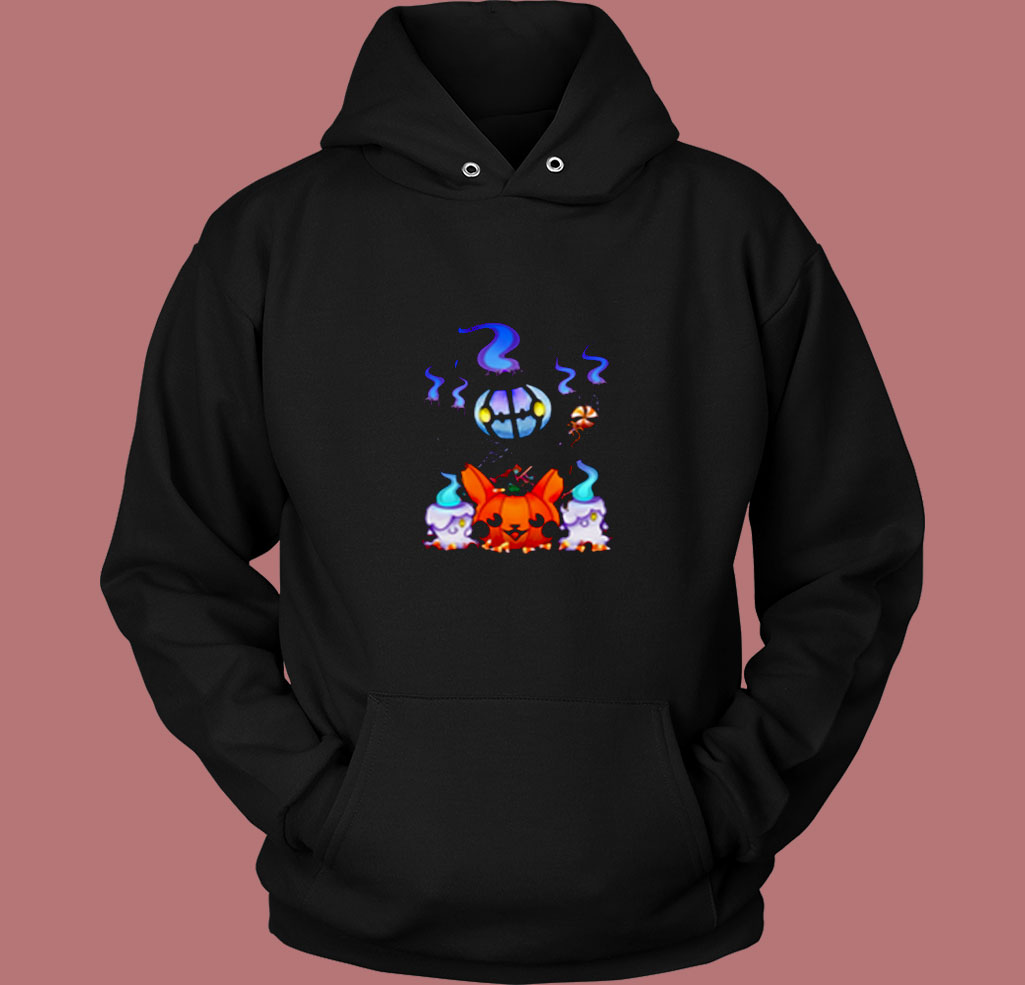 Pokemon Chandelure Litwick Pikachu 80s Hoodie Pokemon Chandelure Litwick Pikachu 80s Hoodie