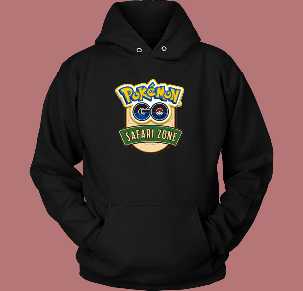 Pokemon Go Safari Zone Hoodie Style Pokemon Go Safari Zone Hoodie Style