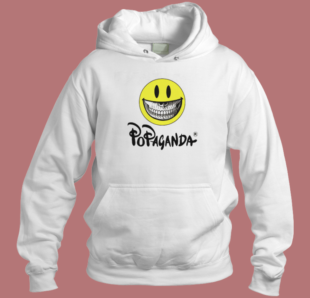 Popaganda Smiley Big Grin Hoodie Style Popaganda Smiley Big Grin Hoodie Style