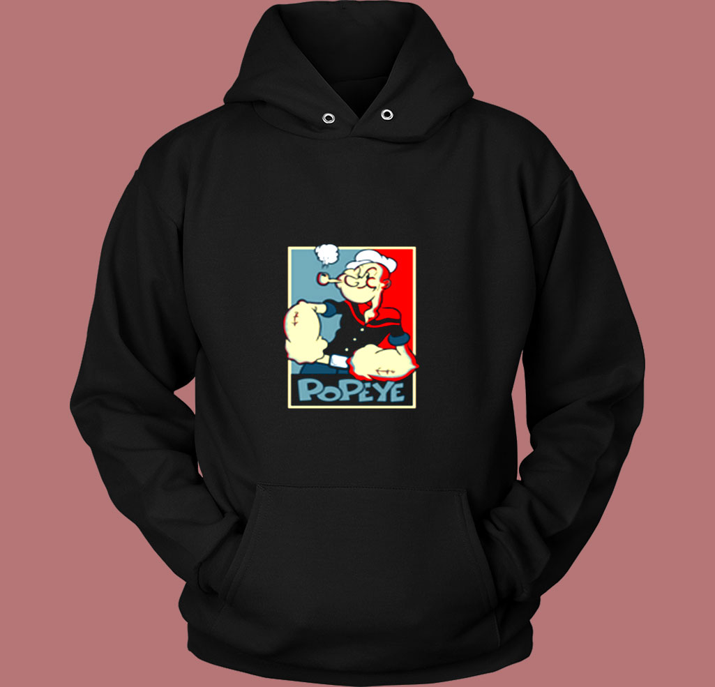 Popeye Vintage Hoodie Popeye Vintage Hoodie